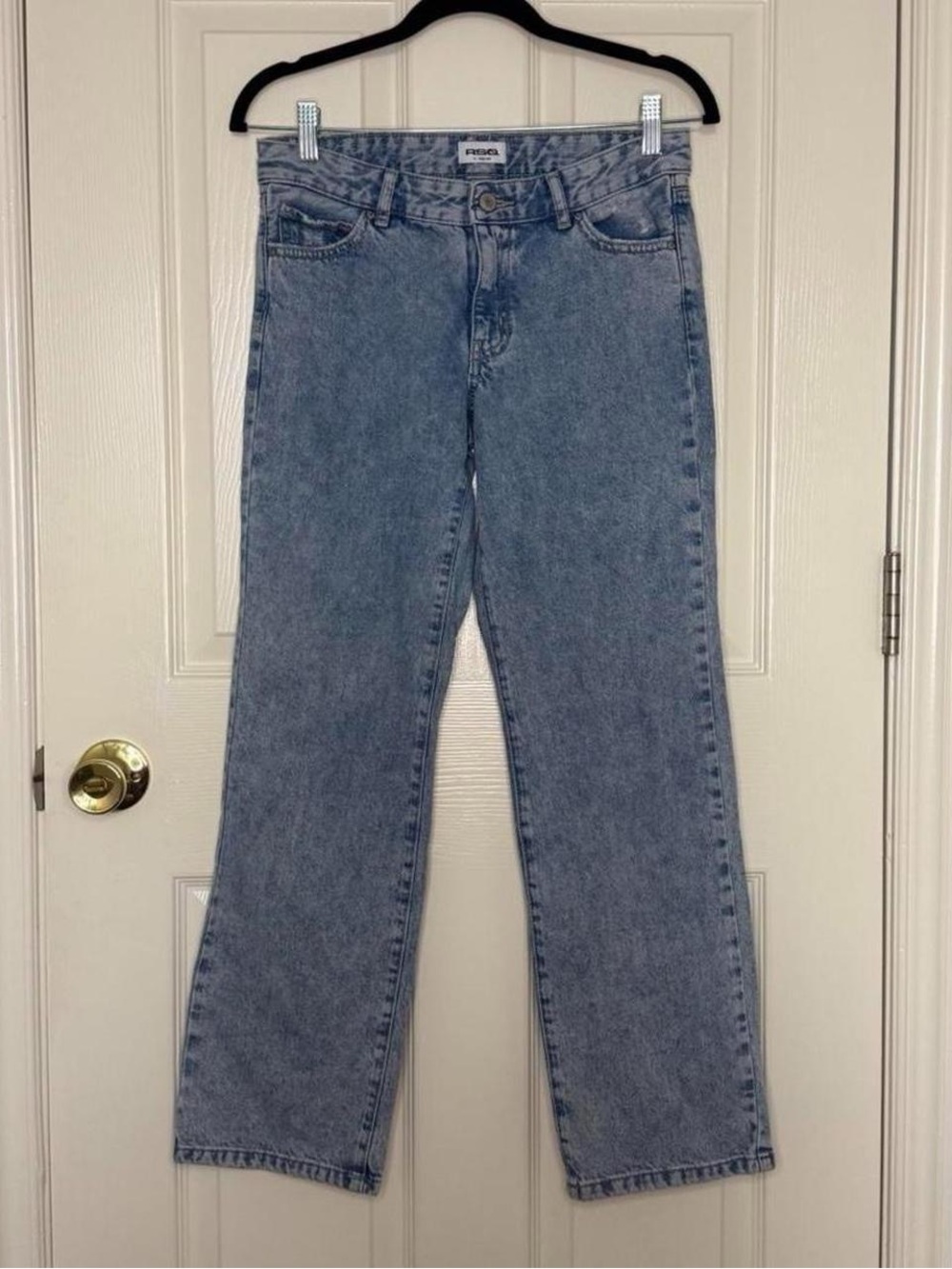 RSQ light acid wash baggy fit jeans youth 14 - y2k 90s grunge